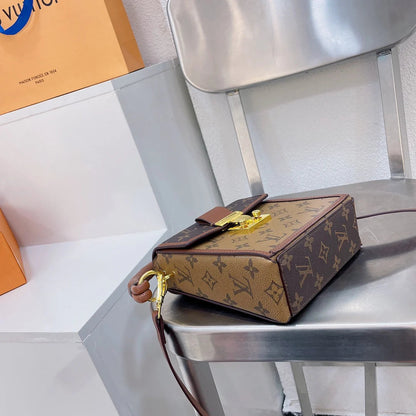 Classic Monogram Print Bucket Bag