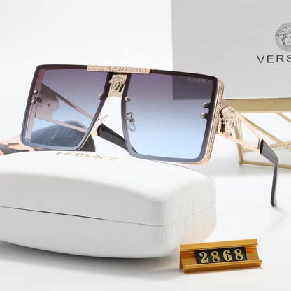 Nouvelles lunettes de soleil rétro au design élégant et unique.