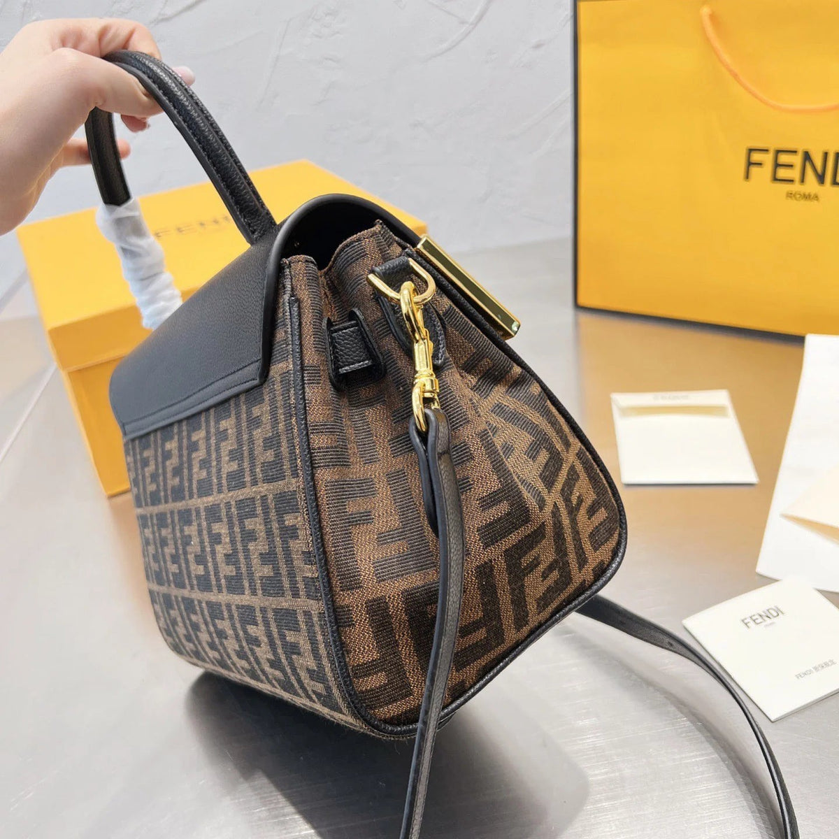 Fendace Series Joint Handbag