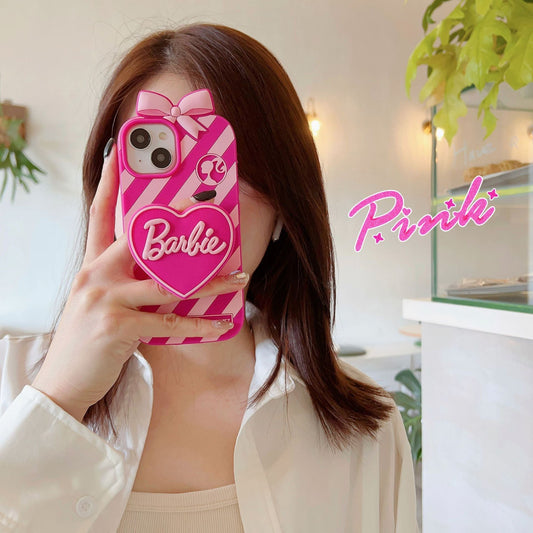 Coque en silicone motif Cœur 3D