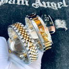 Premium Stainless Steel Mechanical Watch 7 Color Options Classic Luxury Style