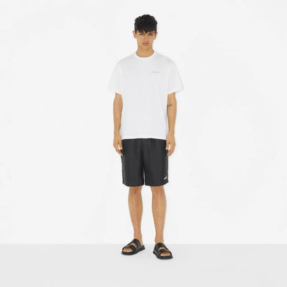 T-shirt en coton blason feuille de chêne