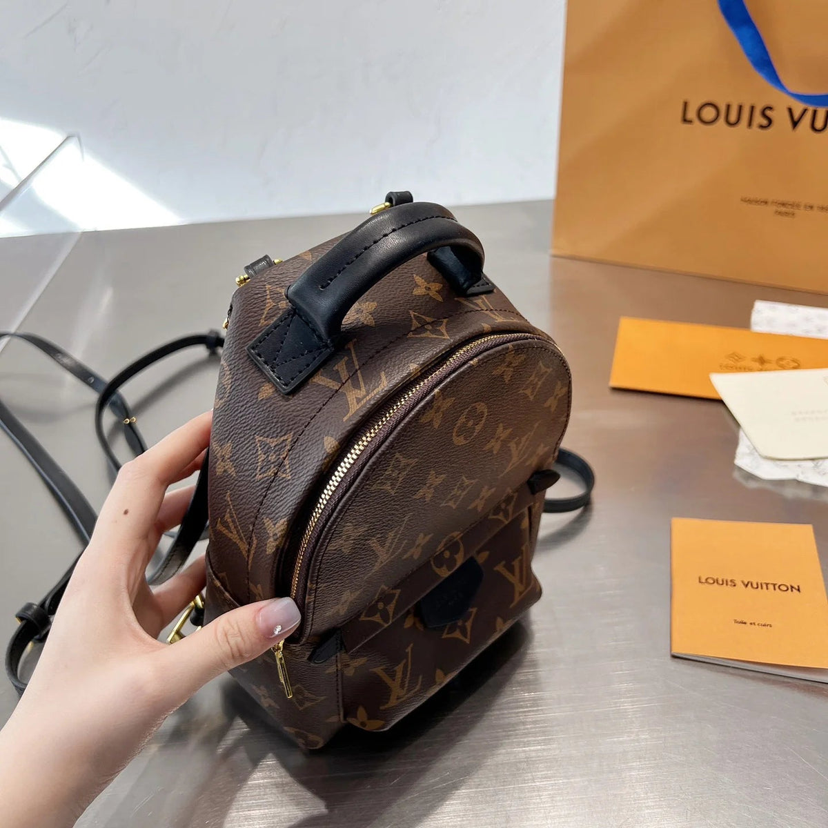 Mini Printed Backpack