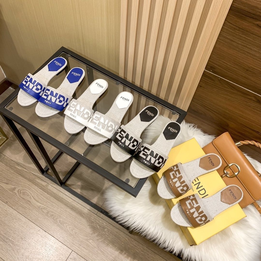 Monogrammed Classic Flat Slippers