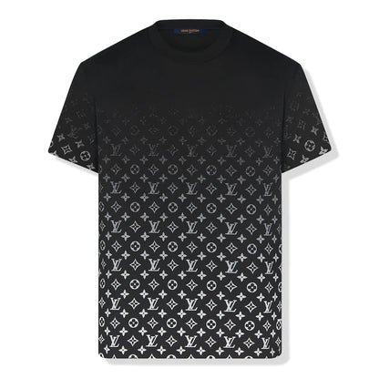 TEE-SHIRT MONOGRAMME DÉGRADÉ NOIR ET BLANC
