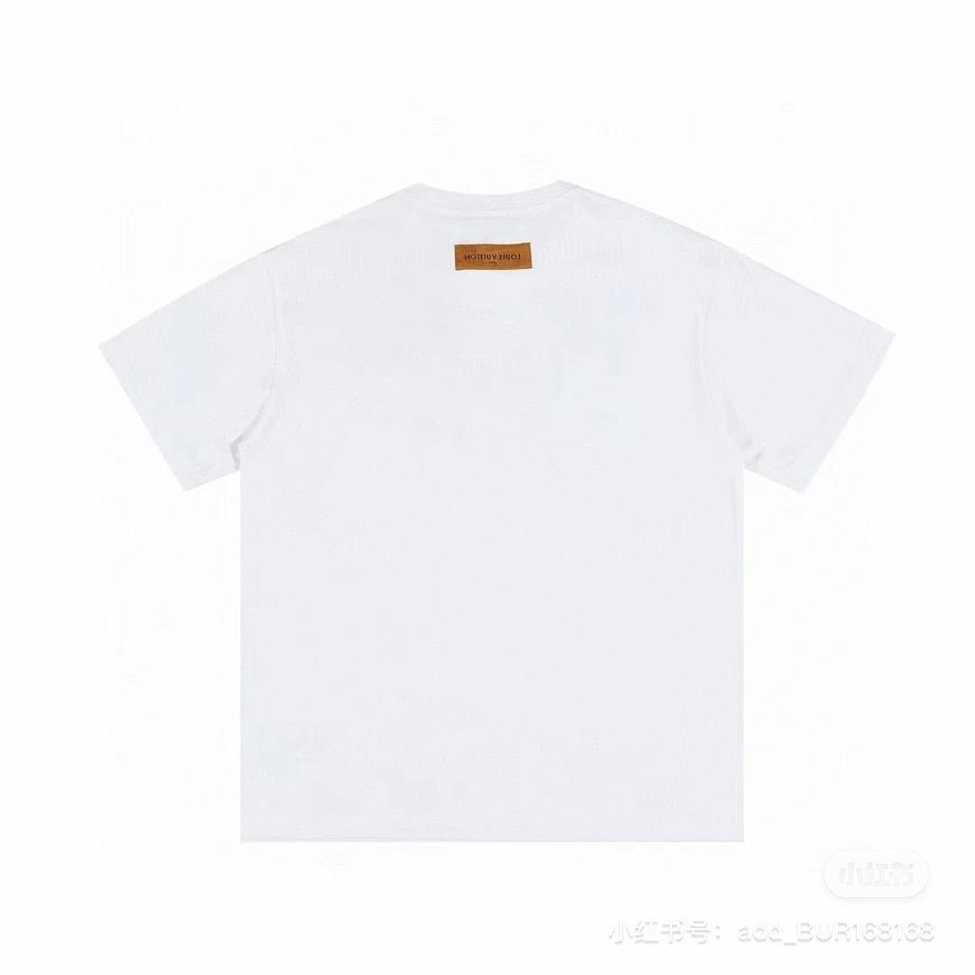 T-shirt Imprimé Lettres