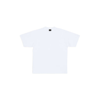 T-SHIRT HOMME AVEC ÉTIQUETTE ENTRETIEN COUPE CLASSIQUE