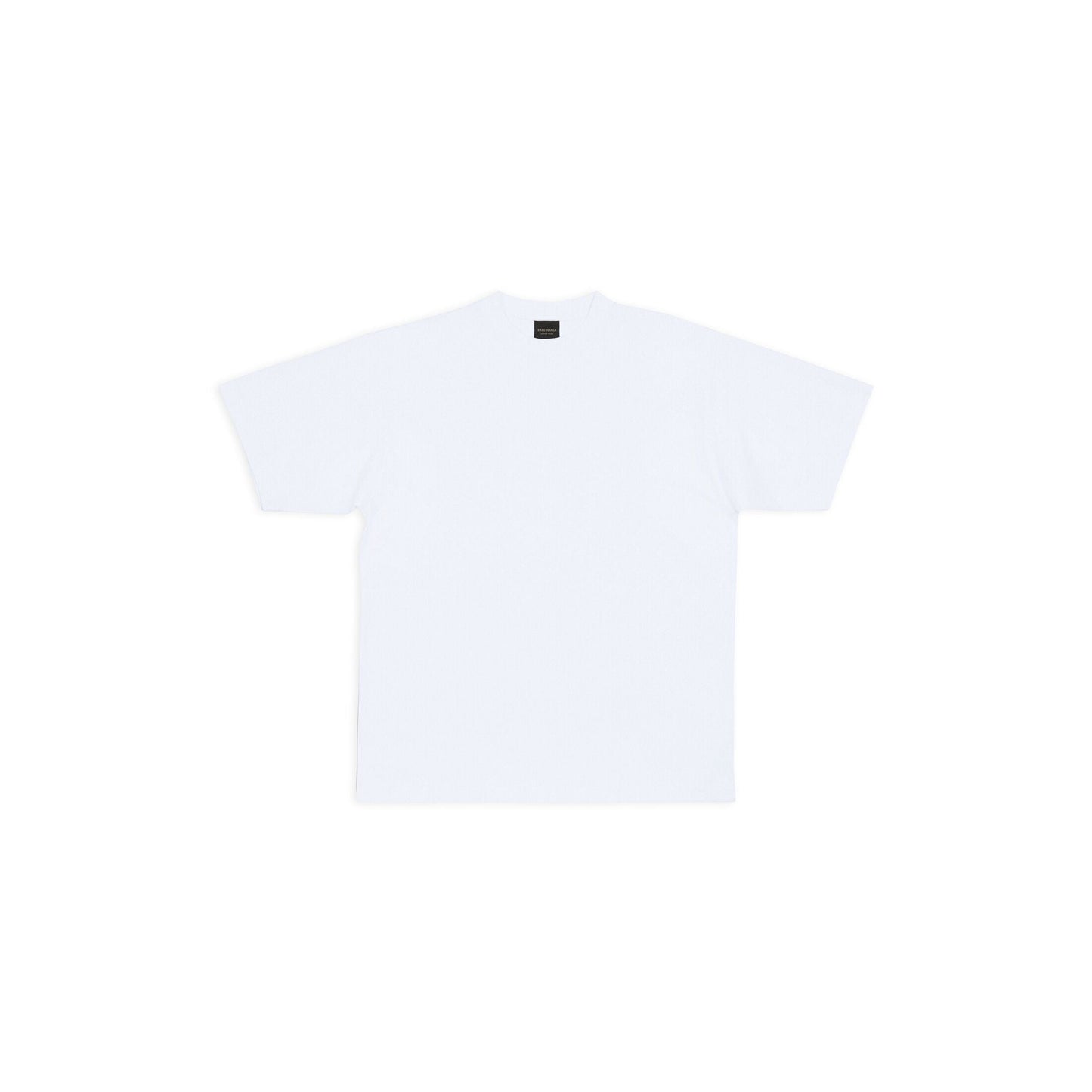 T-SHIRT HOMME AVEC ÉTIQUETTE ENTRETIEN COUPE CLASSIQUE