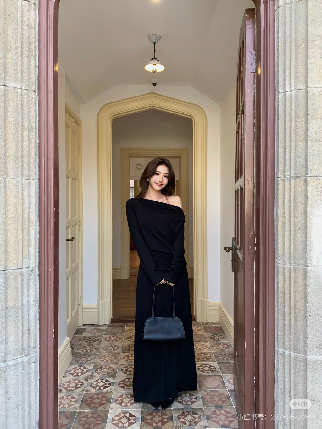 Minimalist Taupe Brown Shoulder Bag