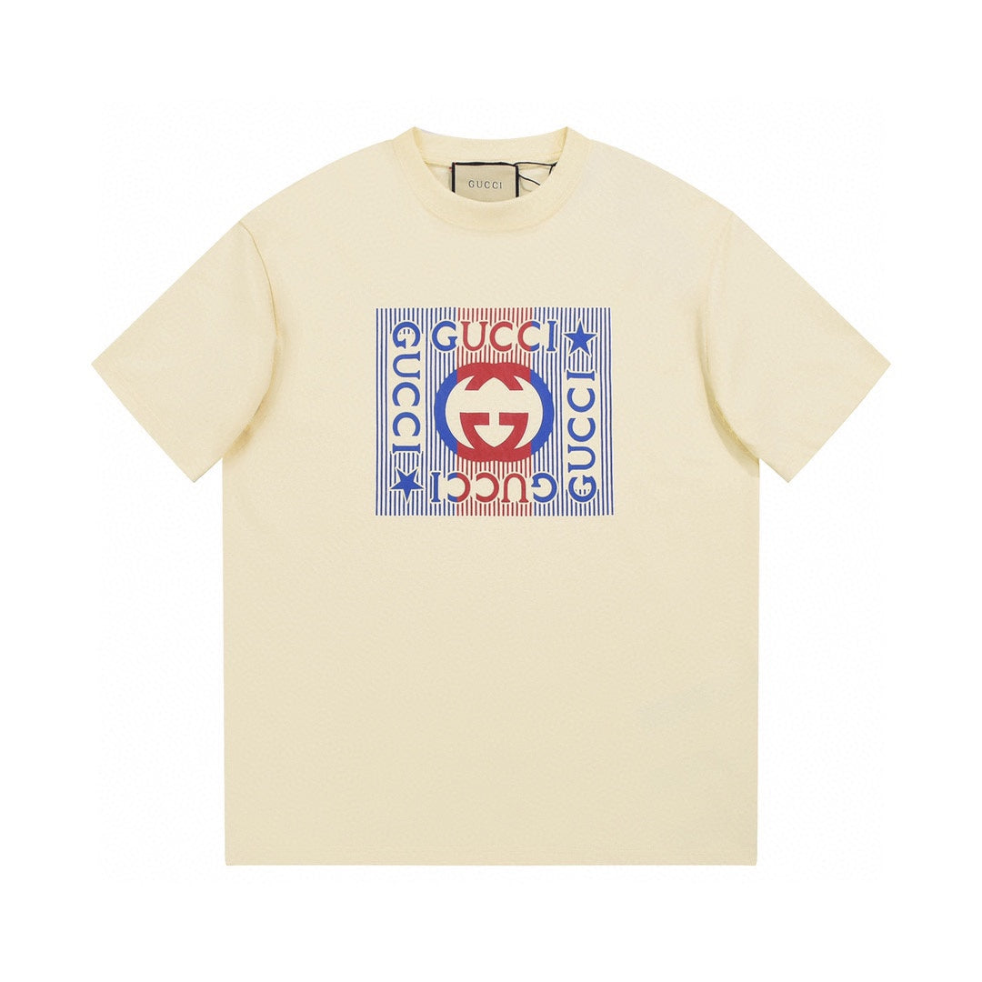 T-shirt imprimé carré