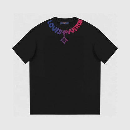 T-shirt avec logo imprimé sur l'encolure