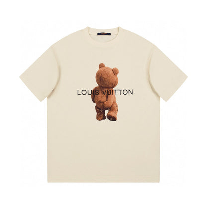 T-shirt mode imprimé ours