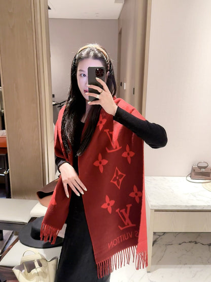 2026 New Oversized Jacquard Cashmere Scarf