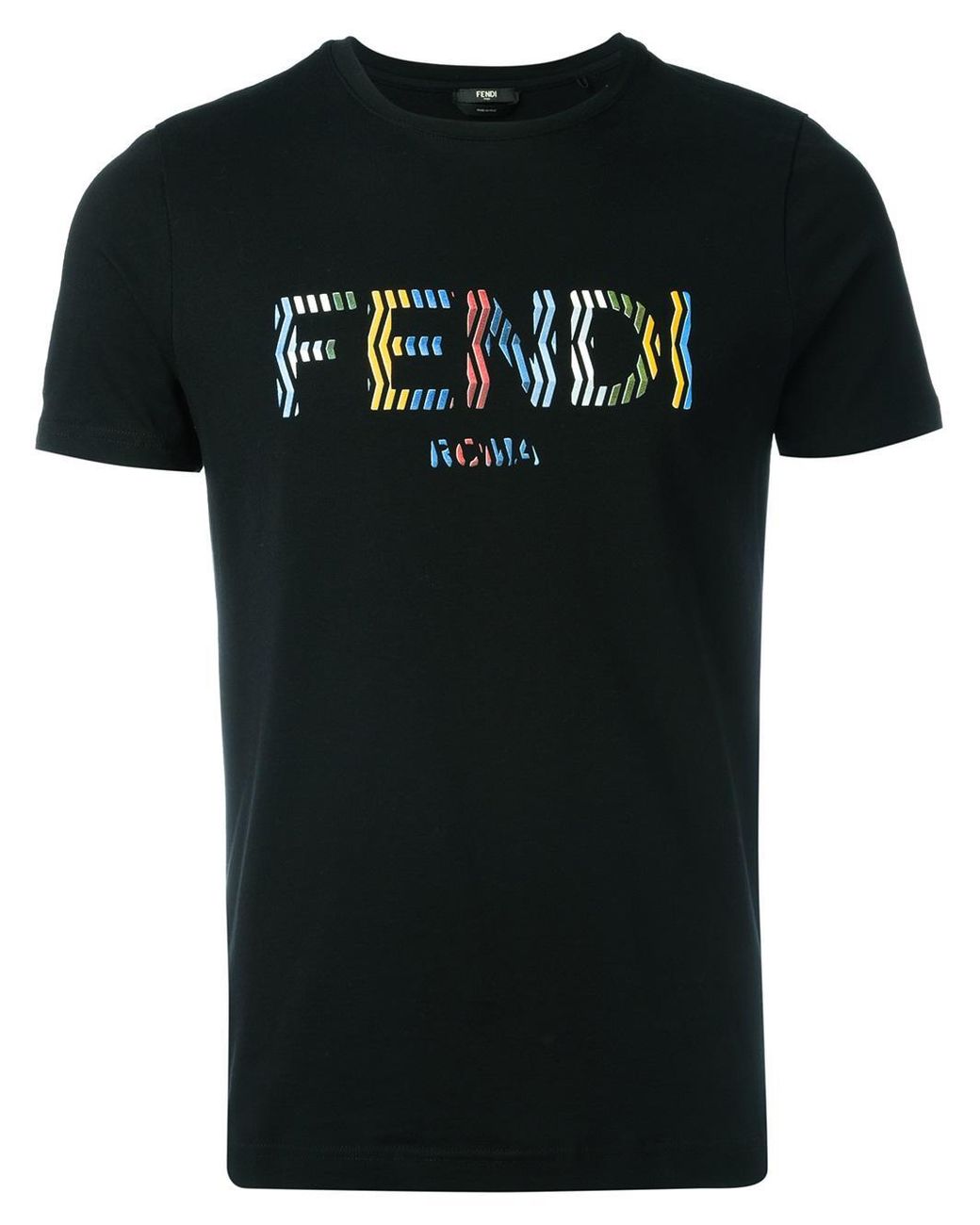 T-shirt noir Roma homme