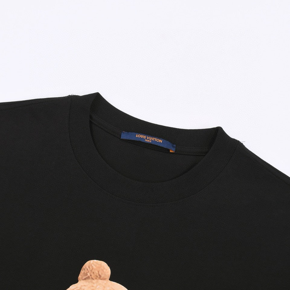 T-shirt mode imprimé ours