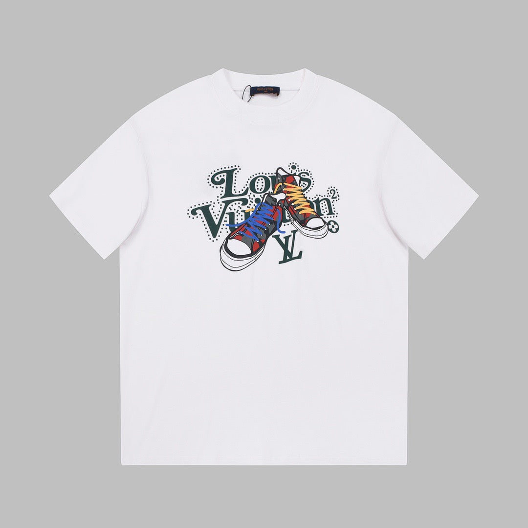 T-shirt imprimé chaussures