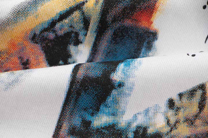Nouveau t-shirt imprimé coloré
