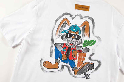 T-shirt à imprimé artistique