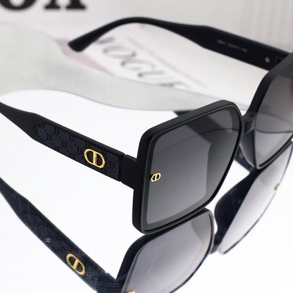Simple and stylish metal sunglasses 68810