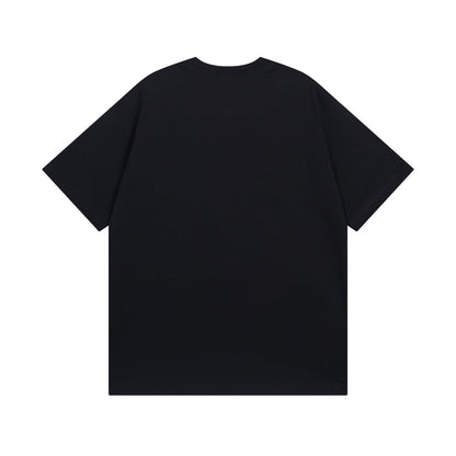 T-shirt à imprimé lettre simple