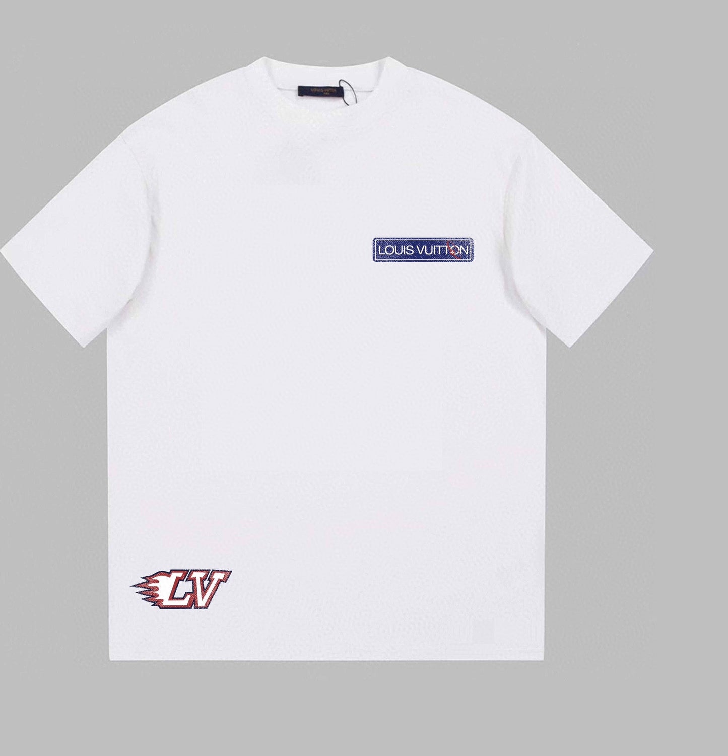 T-shirt Imprimé Couleur Unie