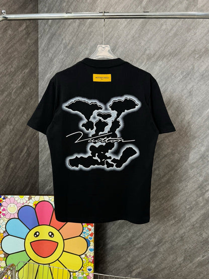 T-shirt imprimé style simple et polyvalent