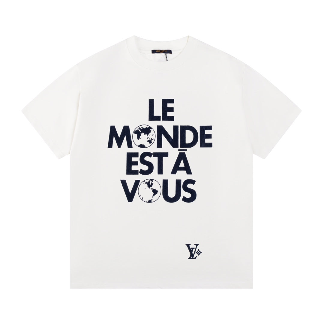 T-shirt imprimé lettres collection AH 2025
