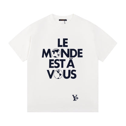 T-shirt imprimé lettres collection AH 2025