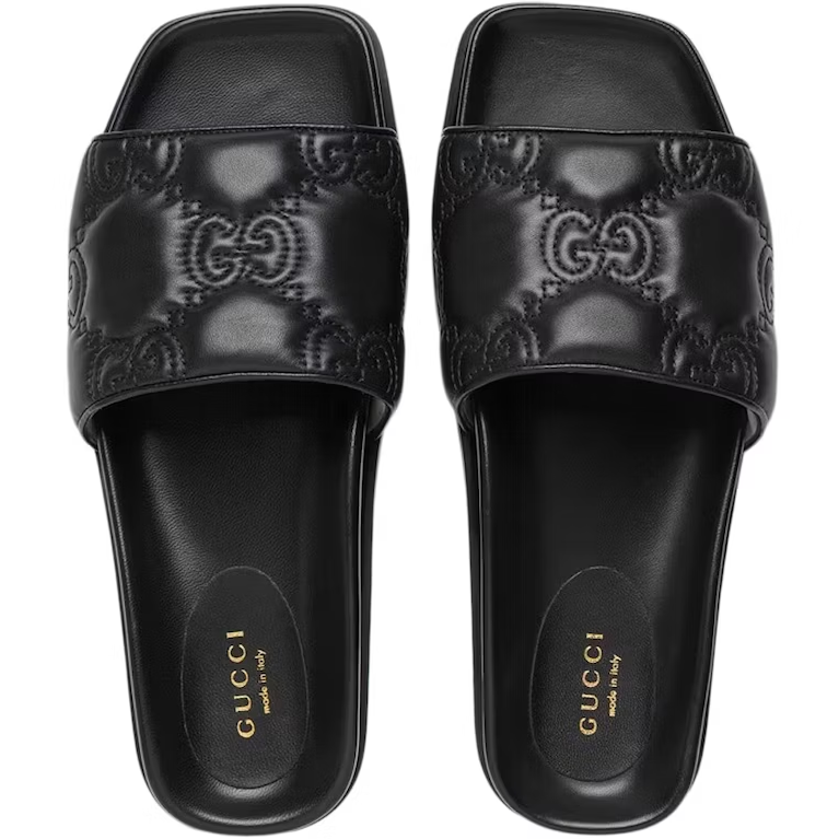 Trendy Embossed Flat Slippers