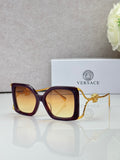6 Color Square Chain Temple Sunglasses - VE4502U