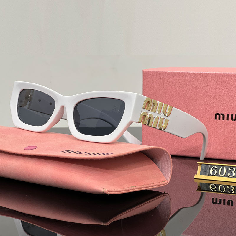 Lunettes de soleil œil de chat, style mode