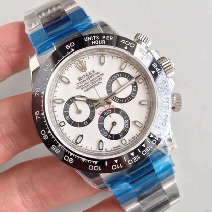 Premium Stainless Steel Mechanical Chronograph Watch Classic Sport Luxury Style