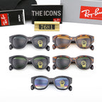 Classic Thick Square Frame Sunglasses - 7681