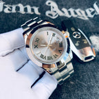 Premium Stainless Steel Mechanical Watch 5 Color Options Classic Luxury Style
