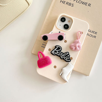 Estuche de silicona con agujeros para joyería DIY