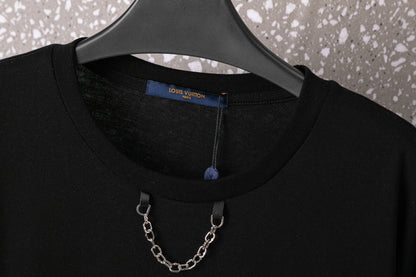 T-shirt en métal à chaîne de poche