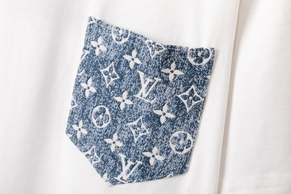 T-shirt en métal à chaîne de poche