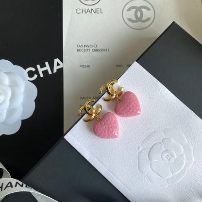 Pendientes Colgantes Corazón de Moda
