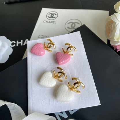 Pendientes Colgantes Corazón de Moda