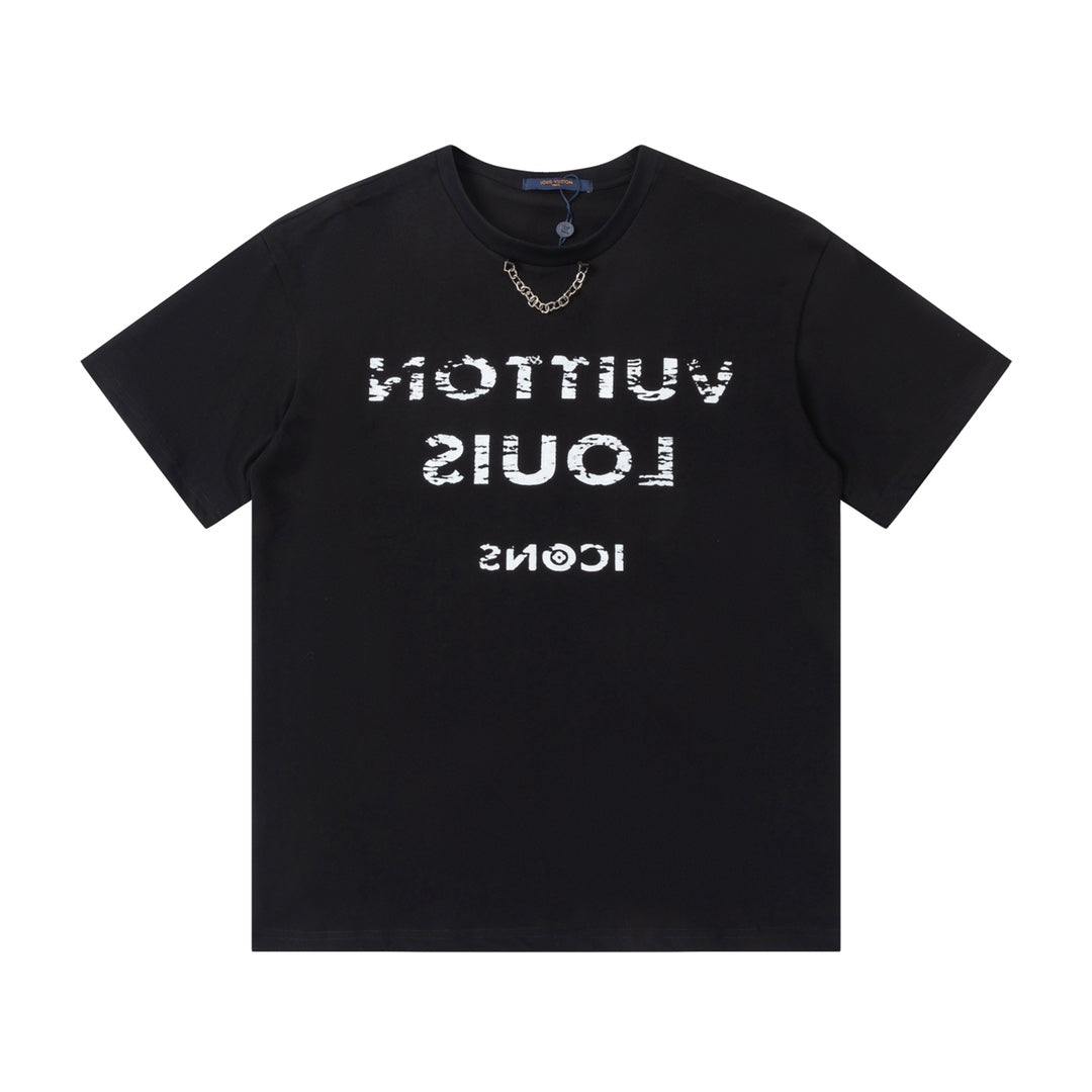 T-shirt à chaîne métallique