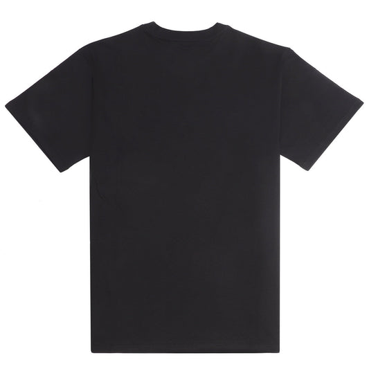 Camiseta con estampado de letras bordadas
