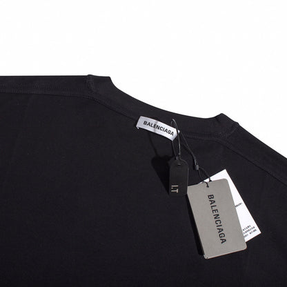 T-shirt brodé avec lettres imprimées