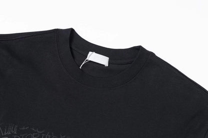T-shirt à imprimé dégradé