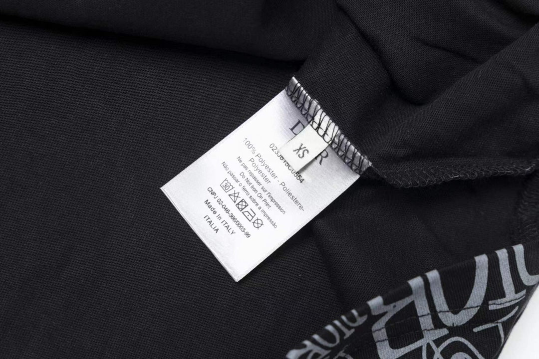 T-shirt à imprimé dégradé