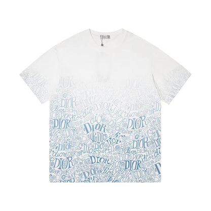 T-shirt à imprimé dégradé