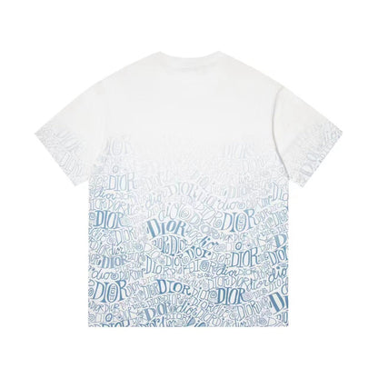 T-shirt à imprimé dégradé