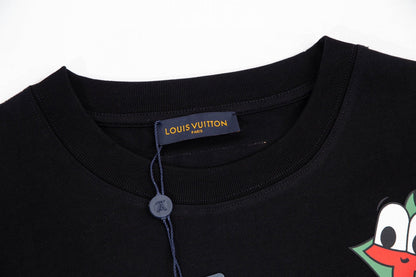 T-shirt en coton imprimé dessin animé