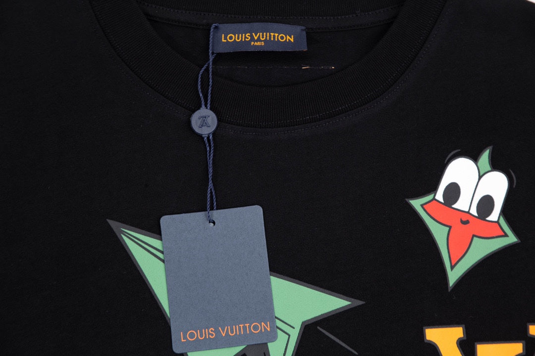 T-shirt en coton imprimé dessin animé