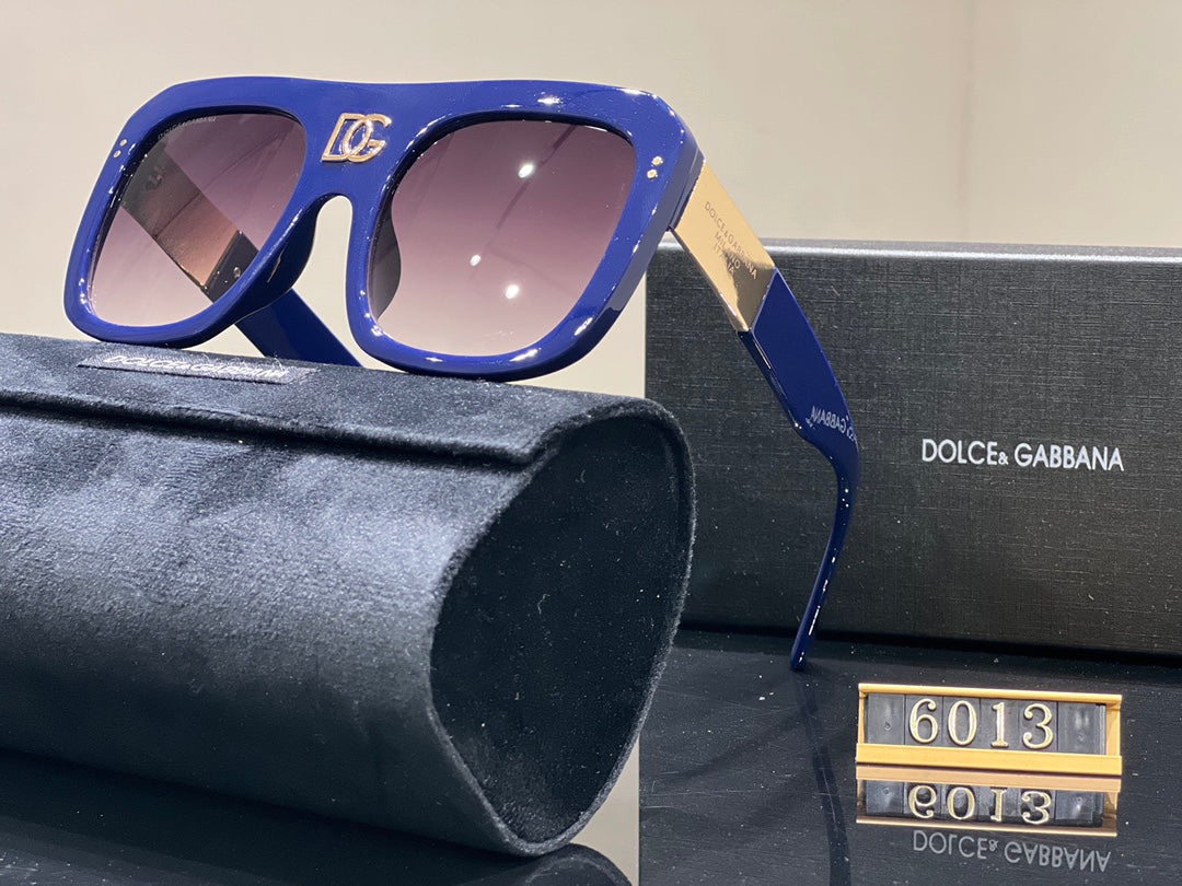 Gafas de sol de moda cuadradas de montura grande