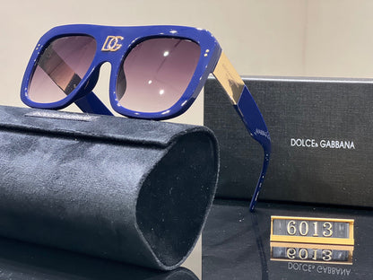 Gafas de sol de moda cuadradas de montura grande